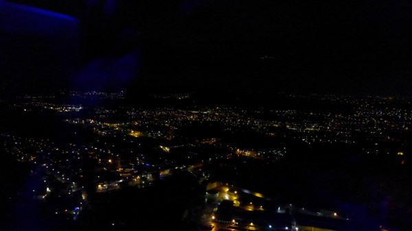 Black night is a long way from home