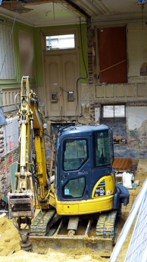 We're sitting on a ruin