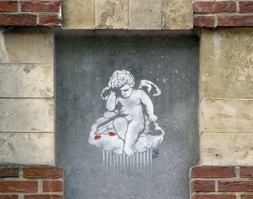 Lips that tell a story sad and deep as you