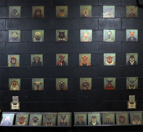 Animals we are disposable, collapsible and raw